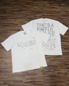 T-shirts tendance « C'est vraiment beaucoup de sirop contre la toux » – Qualité supérieure, coton épais, impression scannable, coupe oversize pour hommes - Product Image 4