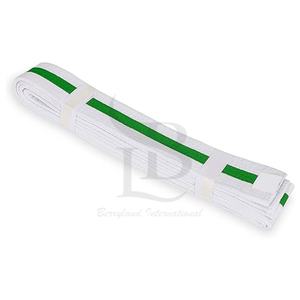 Ceintures de Karaté BJJ Unisexe Confortables Vente en gros Logo Personnalisé Broderie Coton Vêtements d'arts martiaux Logo Personnalisé - Product Image 2