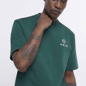 Camisetas blancas con logotipo personalizado de tres mezclas - Product Image 4