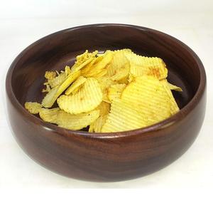 Best Quality Handcrafted Eco-Friendly Acacia Wood <b>Large</b> <b>Serving</b> <b>Bowls</b> Salad Dinnerware Dishwasher Safe Modern Luxury - Product Image 1