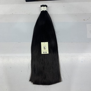 Vendeur d'extension de cheveux humains vierges du Vietnam à cuticules alignées, cheveux 100% humains naturels bruts en vrac, de meilleure qualité - Product Image 4