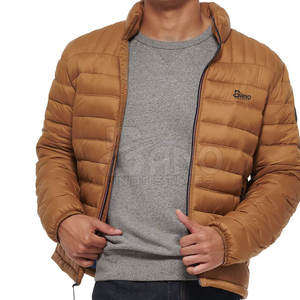 Nueva chaqueta acolchada de moda de calle para hombre, cuello levantado único, Nailon/poliéster de invierno de gran calidad, secado rápido, transpirable, personalizado - Product Image 5