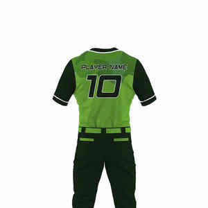 Nouveau design personnalisé de qualité supérieure en gros uniforme de baseball pour hommes meilleure vente d'uniformes pour adultes - Product Image 6
