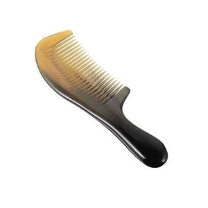 หวีแต่งผมสำหรับร้านเสริมสวยและที่บ้านทำจากหนังควายแท้ดีไซน์คลาสสิกสไตล์แฟนซี - Product Image 3