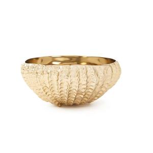 Tazón de amapola con acabado dorado de alta calidad Diseño elegante con decoración de tazón decorativo ecológico de aluminio de grado superior - Product Image 4