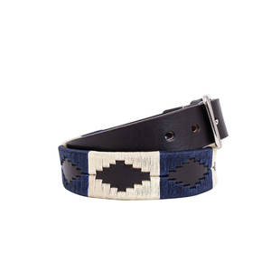 Best Selling Leather Polo Sports Belt with Hand Embroidery Custom Logo Equestrian Clothing Sportswear for Horse Riders OEM ODM - Product Image 4