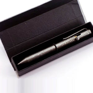 Hand Made damascus steel <b>pen</b> durable metal body pocket clip <b>edc</b> survival writing <b>pen</b> unique pattern premium gift for men - Product Image 2