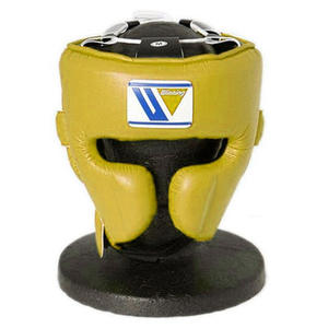 อุปกรณ์ป้องกันศีรษะสำหรับชกมวย ทำจากหนังสังเคราะห์ระบายอากาศได้ดี ปรับแต่งได้ตามต้องการ พร้อมดีไซน์เฉพาะตัวและอุปกรณ์ป้องกัน - Product Image 1