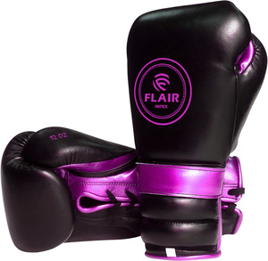 Ensembles de boxe professionnels avec logo personnalisé en cuir PU de haute qualité, grande taille, respirant avec des gants compétitifs - Product Image 4