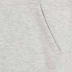 Sweat-shirts pour hommes à prix de gros, style poches kangourou avec panneau blanc sur le devant, manches régulières avec cordon de serrage et capuche - Product Image 6