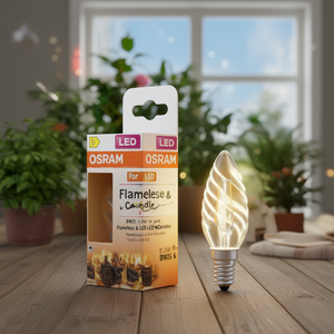 สำหรับ OSRAM LED Candle BW25 1.8W E14 6 ชิ้น ชุดเทียนไร้เปลวไฟและเทียน LED - Product Image 3