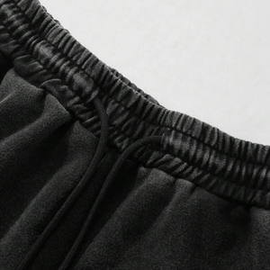 Ensemble d'été en jersey de coton délavé à l'acide, 220 GSM, fabrication OEM, fournisseur en gros personnalisé, production en vrac sous marque privée - Product Image 5