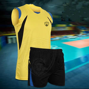 Uniforme de volley-ball sans manches respirant de haute qualité nouvel ensemble de conception en gros - Product Image 2