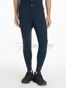 Premium slim fit hommes culottes élégant équestre jodhpurs stretch pantalon respirant formation spectacle équitation pantalon - Product Image 4