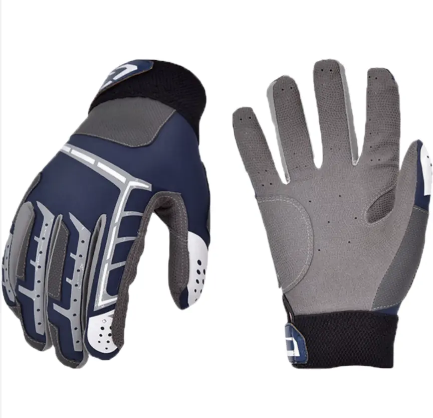 Custom Sublimation Motocross Sports Gloves For Motocross Riding Breathable Touch Screen Finger Motocross Gloves