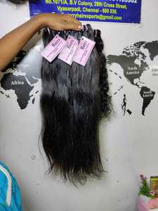 EXTENSIONS DE CHEVEUX HUMAINS DU TEMPLE INDIEN REMY DE L'USINE INDE À BAS PRIX - Product Image 4