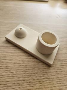 Porte-encens indien artisanal en résine, écologique et durable, pour la méditation à domicile, le yoga et la décoration aromathérapeutique - Product Image 3