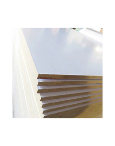 Tablero de MDF de melamina resistente a la humedad HMR resistente a la humedad verde precio de fábrica - Product Image 4