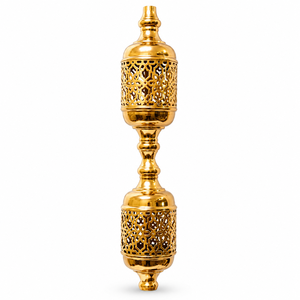 Diseño Único, Lujo Egipcio, Hecho a Mano, Doble Ajour, Cromado Chapado en Oro - Product Image 3