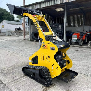 Livraison gratuite bon marché Mini Skid Steer moteur CE EURO5 EPA Skidsteer roue diesel sur chenilles Mini chargeuse sur chenilles pour tout terrain - Product Image 1