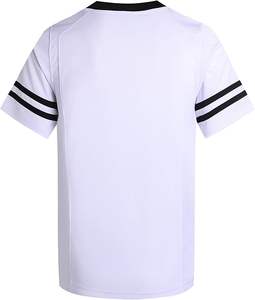 Uniforme de football américain OEM de haute qualité 2024 100% uniforme de football américain de couleur unie en polyester - Product Image 3