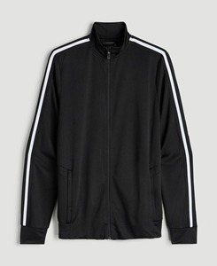 Veste en polaire pour homme de haute qualité, design personnalisé, coupe slim, vintage, col montant, bouton unique, décoration en dentelle, unie - Product Image 5