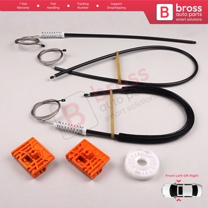 Kit de réparation de lève-vitre électrique BWR776 pour porte avant Touareg MK1 7L Cayenne 9PA 955 957 2002-2010 7L0837461 62 - Product Image 4
