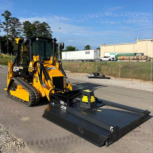 รถตักล้อยางตีนตะขาบ JCB พร้อมใบมีดหน้า รถตักขนาดเล็ก ใช้เครื่องยนต์ดีเซล EPA พร้อมระบบ PLC สำหรับงานก่อสร้างและบำรุงรักษาถนน - Product Image 1