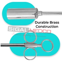 Pistolet à billes en acier inoxydable pour usage vétérinaire canin et bovin, poussoir de pilules médical réutilisable - Seringues vétérinaires SIGAL MEDCO