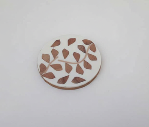 Posavasos de Lujo Clásicos y Ecológicos de Madera de Mango de 10 mm de Grosor y Mármol para Bebidas Calientes, Mesas de Hogar, Hotel y Restaurante - Product Image 3