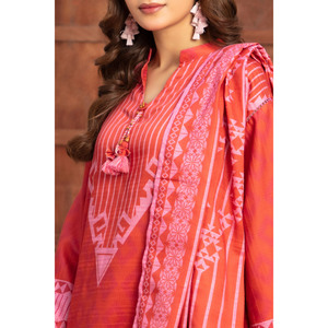 Conjunto de traje Khaddar estampado de 3 piezas para mujer con dupatta WNS-52033 - Product Image 6