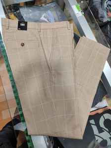 Printemps automne hommes droit taille haute costume en gros Style britannique pantalon mince froncé réunion formelle pantalons d'affaires Unique - Product Image 2