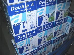 Papier Double A4 de qualité supérieure 70GSM, 75GSM, 80GSM/quantité en vrac papier de bureau A4 500 feuilles par rame taille de lettre 210mm X 297mm - Product Image 5