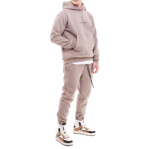 Chándal de invierno bordado personalizado de alta calidad Unisex Top Trending Casual transpirable diseño hombres XL tamaño Logotipo de moda - Product Image 4