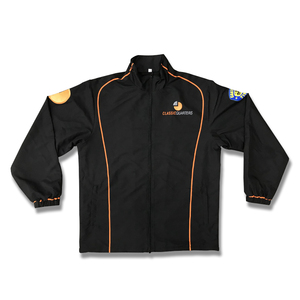Expert <b>Level</b> Customized Logo Men Winter New Design <b>Long</b> Sleeve Windbreaker Jacket Stand Collar Front Logo Eco-Friendly - Product Image 1