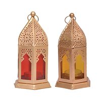 Porte-bougie tealight en provenance d'Inde, qualité supérieure, forme personnalisée, laiton pur poli or, décoration de la maison, décoration de mariage