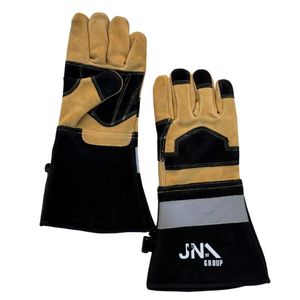 Venta caliente Mayoristas Mano Trabajo Seguridad Soldador Vaca Split Cuero Guantes de soldadura Mano y protección Protección para hombres - Product Image 1