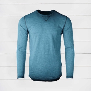 เสื้อยืดออกกำลังกายแขนยาวปักลายสำหรับวิ่งและออกกำลังกาย - Product Image 3