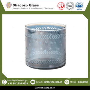 Nouvel arrivage Votives en verre lustré soufflé à la main OMBERED pour la décoration de la maison - Product Image 2