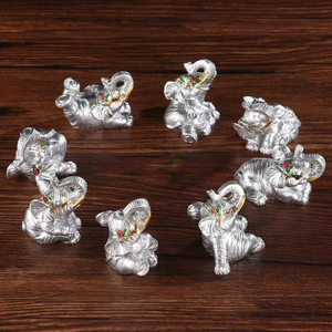 งานประติมากรรมแนวตั้งทันสมัยทำจากอะลูมิเนียมทำมือ กำลังเป็นที่นิยมสำหรับตกแต่งโต๊ะในวันคริสต์มาส - Product Image 4