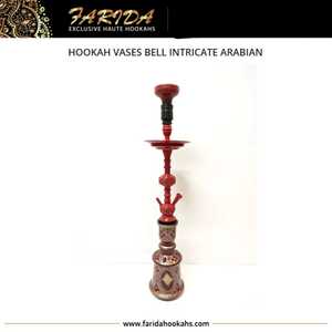 Egyptian Manufacturer's Unique Intricate Bell Design Arabian <b>Hookah</b> <b>Vase</b> High Quality <b>Glass</b> Shisha at Best Wholesale Price - Product Image 5