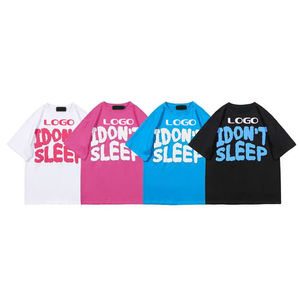 Camisetas personalizadas de alta calidad para hombre, camisetas de diseño con estampado de hojaldre, diferentes pesos de algodón, camiseta personalizada de alta visibilidad - Product Image 6