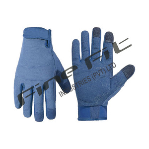 ถุงมือทำงานหนังแบบสั่งทำสำหรับงานอุตสาหกรรมมีด้ามจับแข็งแรงและทนทานต่อการออกแบบทนน้ำมันสำหรับงานหนัก - Product Image 1