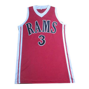 Maillot de basket-ball en maille cousu et personnalisé, uniformes de tissu, impression par Sublimation, broderie, tailles unisexe, nouvelle collection - Product Image 3