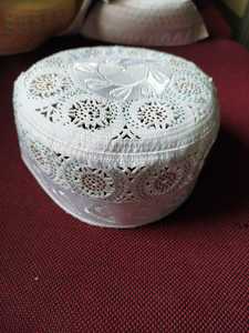 Alta calidad personalizado bordado omaní islámico Barkati Topi oración Tupi musulmán sombrero Kufi Cap Takke de Bangladesh - Product Image 2