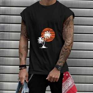 Quality Blank Workout tank Top Ribbed tank Top <b>Men</b> Square Collar Fitness Gym tank Top for <b>Men</b> - Product Image 3