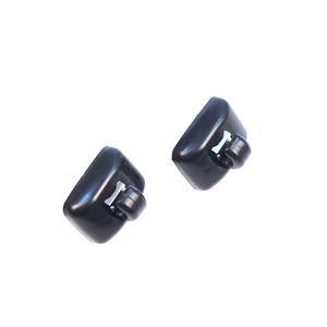 BDP1656-1 2 Pieces Sun Visor Shade Holder <b>Hook</b> <b>Clips</b> Black Color for A1 A3 A4 B7 B8 B9 A5 A6 C6 Q2 Q3 Q5 TT Exeo - Product Image 1