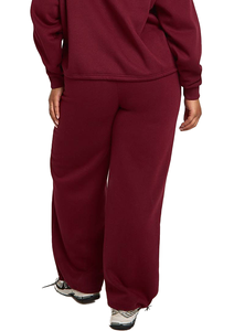 กางเกงวอร์มทรงหลวมสไตล์สตรีทสำหรับผู้หญิง พิมพ์ลายตามสั่ง OEM ทนทาน เป็นมิตรกับสิ่งแวดล้อม ไซส์ XL ระบายอากาศได้ดี ผ้าเฟรนช์เทอร์รี่ เหมาะสำหรับออกกำลังกาย - Product Image 6