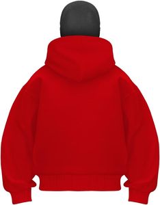Sudadera Unisex de Estilo Urbano con Estampado Personalizado OEM, Cierre Completo, Hombros Caídos, Felpa Francesa, 100% Algodón, Invierno, Tinte Liso - Product Image 4