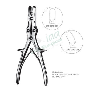 Rongeur de Hueso Beyer de Alta Calidad, Curvo, Acabado Dall, Doble Resorte, Acero Inoxidable Alemán - Product Image 4